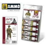 Ammo of Mig 7033 BRITISH UNIFORMS WWII SET 4x17ml