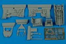 Aires 4462 Spitfire Mk.XIVc cockpit set 1/48 Academy