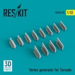 RESKIT RSU32-0085 VORTEX GENERATOR FOR TORNADO (3D PRINTED) 1/32