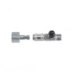 Sparmax 41200354 Zestaw szybkozłączek (Męskie Złącze 1/8 QD z zestawem zaworu sterowania powietrzem, gniazdo żeńskie, złącze 1/8)
