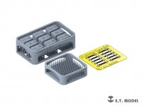 E.T. Model P35-248 Soviet 12.7mm Heavy Machine Gun Ammo Cans Set (3D Printed) 1/35