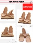 Yamamoto YMPTUN112 Sport Seats - Recaro Speed 1/24