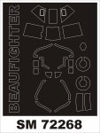 Montex SM72268 BEAUFIGHTER TF.X AIRFIX 1/72