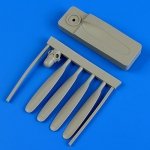 Quickboost QB48662 F4U-5 Corsair propeller w/tool Hobby Boss 1/48