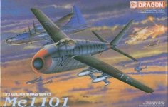 Dragon 5013 Me 1101 1/72