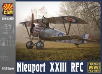 Copper State Models 32-005 Nieuport XXIII RFC Service 1/32