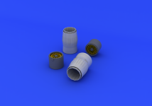 Eduard 672091 MiG-29A exhaust nozzles TRUMPETER 1/72