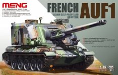 Meng Model TS-004 French AUF1 155mm Self-propelled Howitzer (1:35)