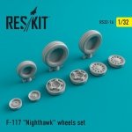 RESKIT RS32-0016 F-117 Nighthawk wheels set 1/32