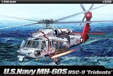 Academy 12120 U.S.Navy MH-60S HSC-9 Tridents (1:35)