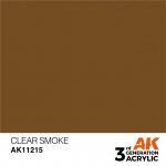 AK Interactive AK11215 CLEAR SMOKE – STANDARD 17ml