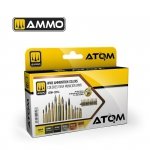 AMMO by Mig Jimenez 20746 ATOM WWII Ammunition Colors 6x20ml