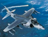 Trumpeter 02285 AV-8B Night Attack Harrier II (1:32)