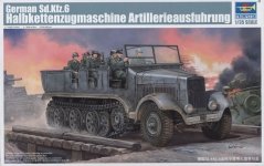 Trumpeter 05531 German Sd.Kfz.6 Halbkettenzugmaschine (1:35)