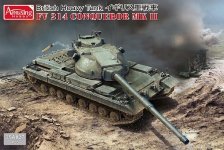 Amusing Hobby 35A027 British Heavy Gun Tank FV214 Conqueror Mk.II 1/35