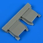 Quickboost QB48752 Bf 109E correct radiators Eduard 1/48