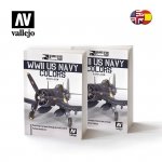 Vallejo 75024 WWII US NAVY Colors - ENGLISH/SPANISH