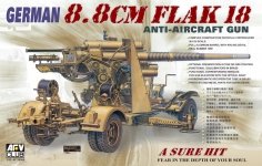 AFV Club 35088 8.8 cm Flak 18 AA Gun (1:35)