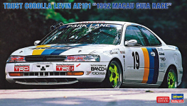 Hasegawa 20758 Trust Corolla Levin AE101 1992 Macau Guia Race 1/24