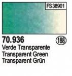 Vallejo 70936 Transparent Green (188)