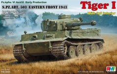 Rye Field Model 5003 Pz.kpfw.VI Ausf. E Tiger I Early Production (full interior)