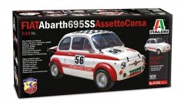 Italeri 4705 FIAT Abarth 695SS/Assetto Corsa 1/12