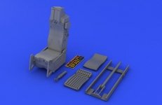 Eduard 648013 F-16 seat 1/48 (Kinetic Model)