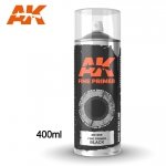 AK Interactive AK1009 FINE PRIMER BLACK SPRAY 400ml