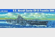 Trumpeter 05604 U.S. Aircraft Carrier CV-13 Franklin 1944 (1:350)