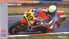 Hasegawa 21716 Yamaha YZR500 (0WA8) Team Roberts 1989 1/12