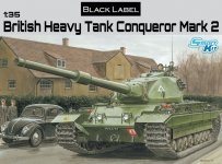 Dragon 3555 British Heavy Tank Conqueror (1:35)