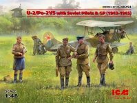 ICM 48254 U-2/Po-2VS with Soviet Pilots & GP (1943-1945) 1/48