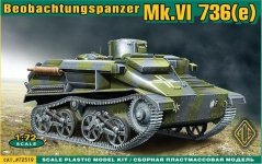 ACE 72519 BeoPanzerkampwagen Mk.VI(e) (1:72)