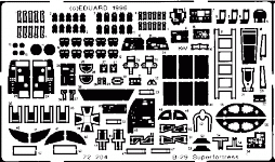 Eduard 72204 B-29A 1/72 ACADEMY MINICRAFT