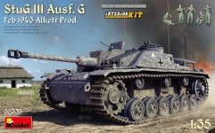 MiniArt 35335 StuG III Ausf. G Feb 1943 Alkett Prod. INTERIOR KIT 1/35