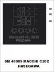 Montex SM48009 Macchi C202 HASEGAWA