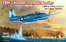 Hobby Boss 80325 TBM-3 Avenger Torpedo Bomber (1:48)