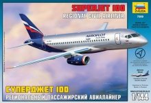 Zvezda 7009 Russian Suchoj Superjet 100 (1:144)