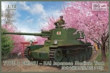 IBG 72058 Type 3 Chi Kai Japanese Medium Tank 1/72