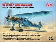 ICM 48213 Hs 126A-1 with bomb rack 1/48