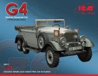 ICM 24011 Typ G4 (1935 Production) WWII German Personnel Car 1/24
