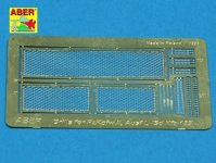 Aber 35G09 Grilles for german tank Pz.Kpfw. II, Ausf.L Luchs (SD.Kfz.123) (1:35)