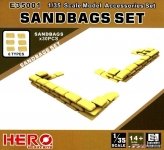 Hero Hobby E35001 Sandbags Set 1/35