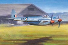 Trumpeter 02893 De Havilland Hornet F.1 (1:48)