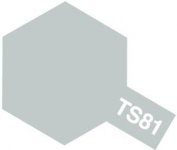 Tamiya TS81 Royal Light Gray Flat Clear (85081) Spray