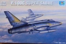 Trumpeter 02838 North American F-100C Super Sabre (1:48)