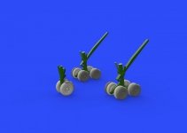 Eduard 672143 Victor wheels 1/72 AIRFIX