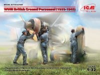 ICM 32107 WWII British Ground Personnel (1939-1945) 1/32