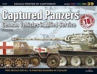 Kagero 15039 Captured Panzers German Vehicles in Allied Service (kalkomania) PL/EN