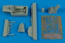 Aires 7280 Su-27 Flanker B/J-11B cockpit set 1/72 Trumpeter